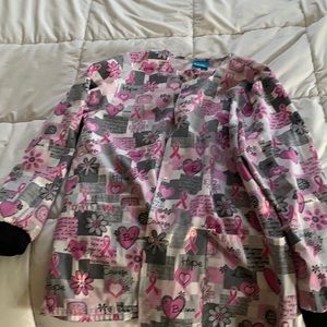 Nursing scrub jacket